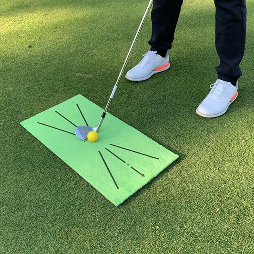 Golf Club Path Detection Hitting Mat
