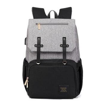 The Ultimate Diaper Bag with USB bottle warmer
