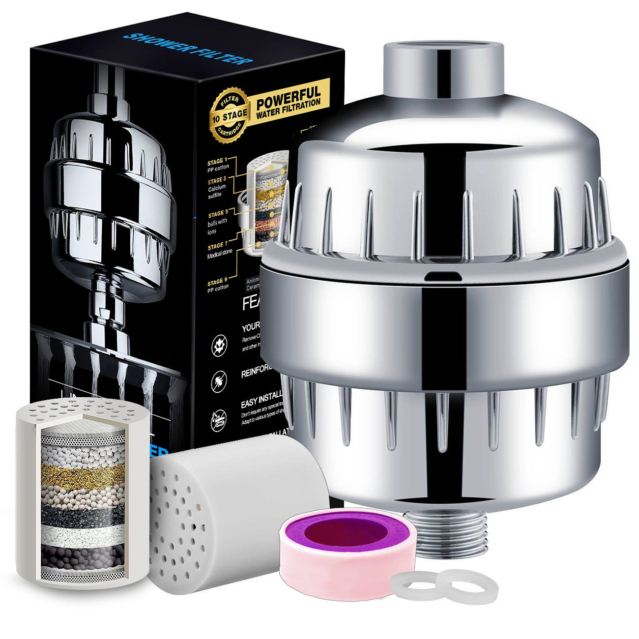 Water Purifying Shower Filter