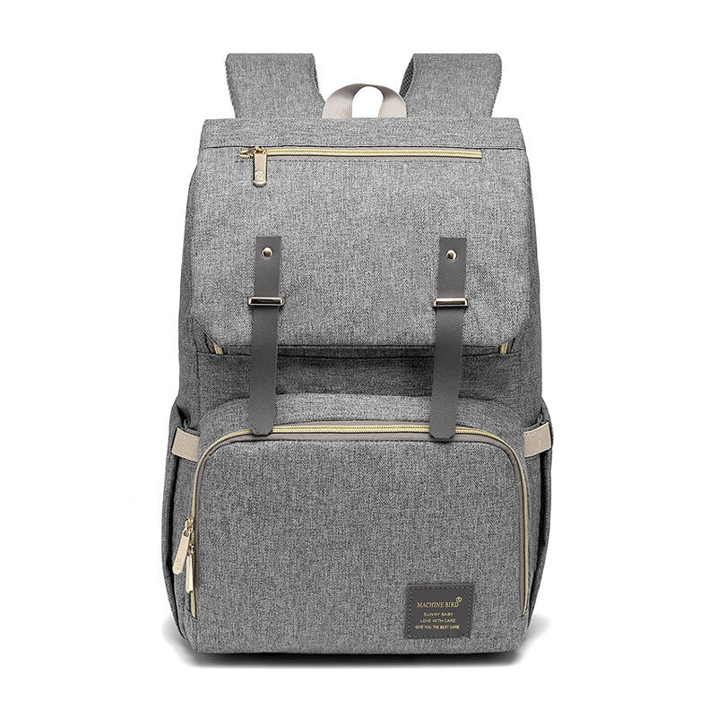 The Ultimate Diaper Bag with USB bottle warmer