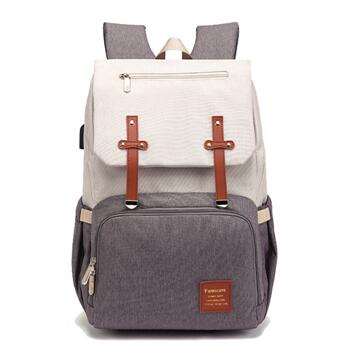 The Ultimate Diaper Bag with USB bottle warmer