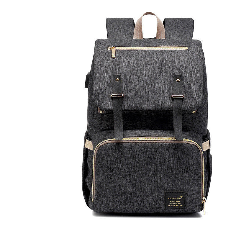 The Ultimate Diaper Bag with USB bottle warmer