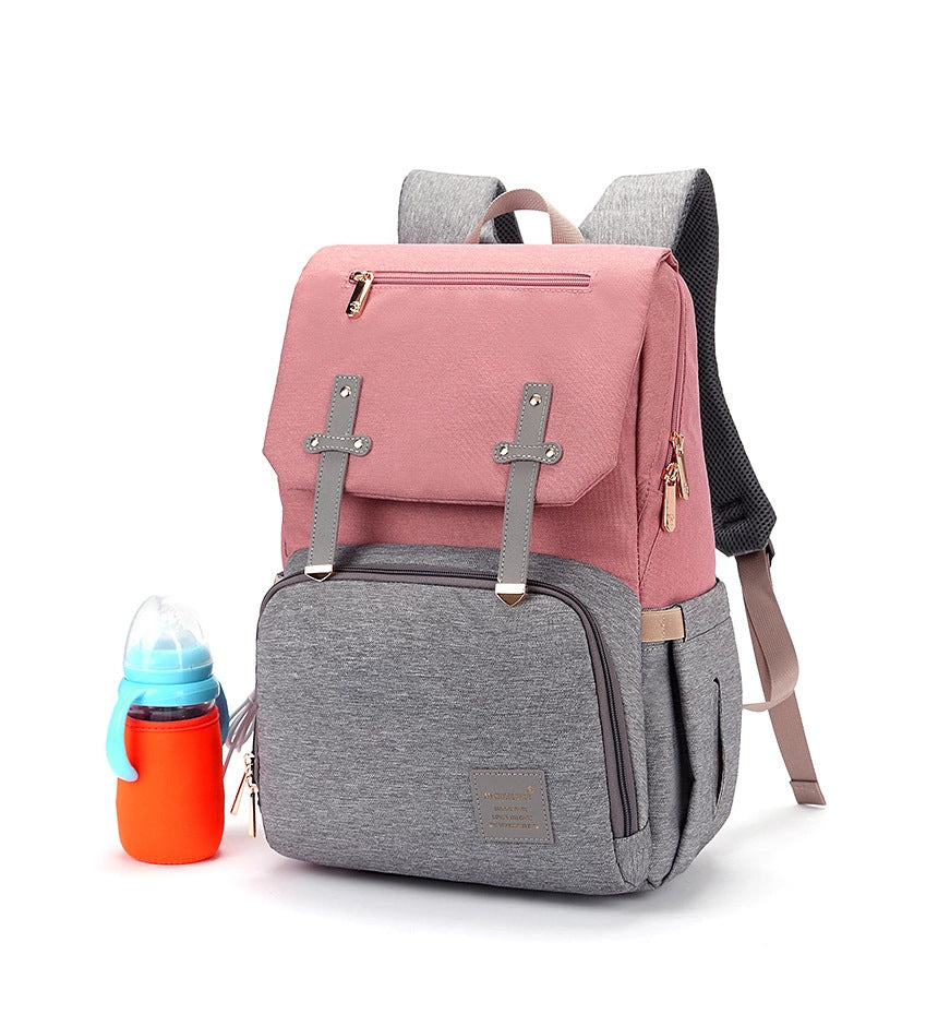 The Ultimate Diaper Bag with USB bottle warmer